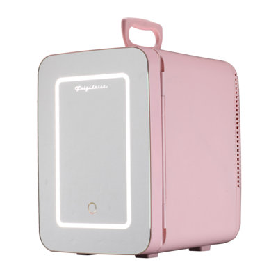 Frigidaire 15 Can/10 Liter Beauty Lighted Mirror Mini Personal Fridge Cooler | Fridge.com