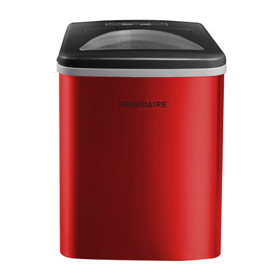 Frigidaire 26 lbs. Capacity Countertop Ice Maker, Bullet Ice Maker with Transparent Window, Stainless Steel | Fridge.com
