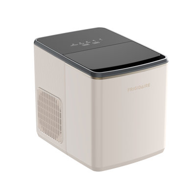 Frigidaire 26 lbs Countertop Ice Maker with Touch Display, Cream | Fridge.com