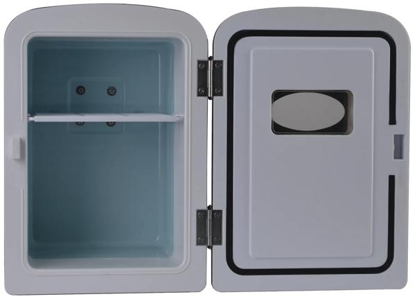 Frigidaire EFMIS567_AMZ, Retro Mini Drink Fridge. 18 Cans Or 4 Wine Bottles, Thermoelectric Drink Fridge- Stainless - View 5 | Fridge.com