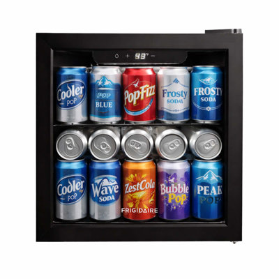 1.6 cu. ft. Glass Door Compact Beverage Refrigerator — Frigidaire, model EFMIS130