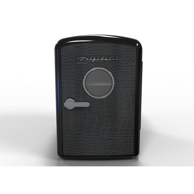 Frigidaire 9 Can Mini Cooler, 6 Liter Personal Fridge, Black Crocodile — FIN-0018680 | Fridge.com