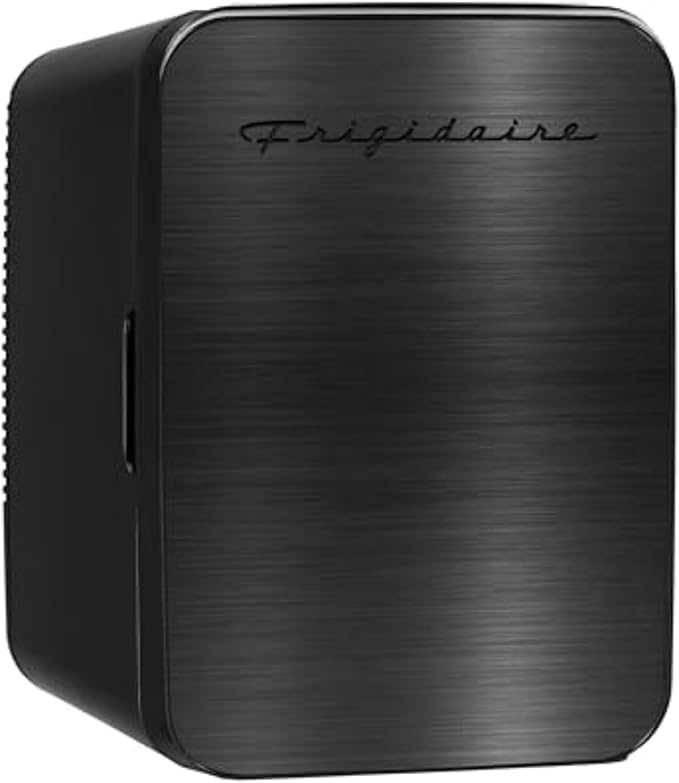Frigidaire Retro Compact Fridge with Chiller, Countertop, Built-In Bottle Opener, Compact Refrigerator 1.6 cu ft, Mini Fridge for Office, Bedroom, Dorm Room or Cabin - 16" D x 18" W x 18.5" H (White) | Fridge.com