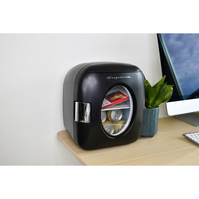Frigidaire Retro Mini Fridge Cooler, Holds Up to 9L or 12 Cans, Portable Fridge for Car, Office | Fridge.com