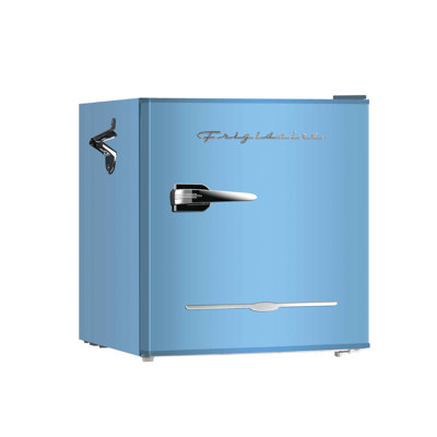 Frigidaire 1.6 Cu. Ft. Retro Compact Fridge with Chiller, Countertop Fridge with Built-In Bottle Opener | Fridge.com