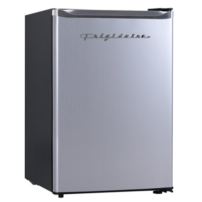 Frigidaire 2.5 Cu. Ft. Platinum Series Compact Fridge, Mini Refrigerator with Freezer Compartment, Stainless Steel | Fridge.com