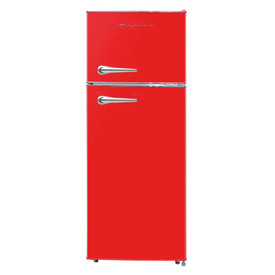 Frigidaire 7.5 Cu. Ft. Retro Refrigerator, Top Mount Apartment Size Fridge | Fridge.com