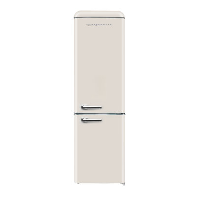 Frigidaire 9.0 Cu. Ft. Bottom Mount Retro Refrigerator, Cream | Fridge.com