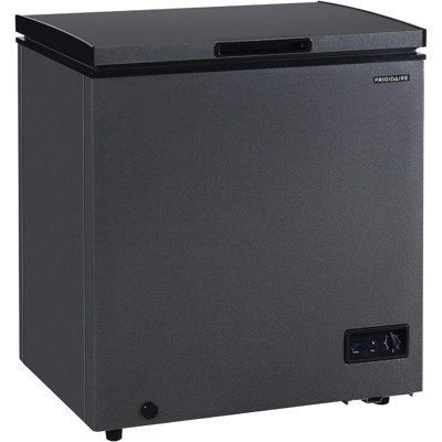 Frigidaire 5 Cu. Ft. Chest Freezer, Granite Design Deep Freezer With Adjustable Thermostat, Easy Defrost Drain And Removable Wire Basket | Fridge.com