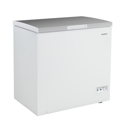 Frigidaire 7.0 Cu. Ft. Garage Ready Chest Freezer, Platinum Design Lid, Removable Basket, External Temperature Control | Fridge.com