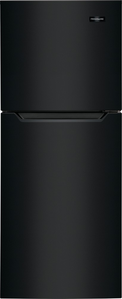 Frigidaire 11.6 Cu. Ft. Compact ADA Top Freezer Refrigerator in Black with Electronic Control Panel, Reversible Door Swing, ENERGY STAR | Fridge.com