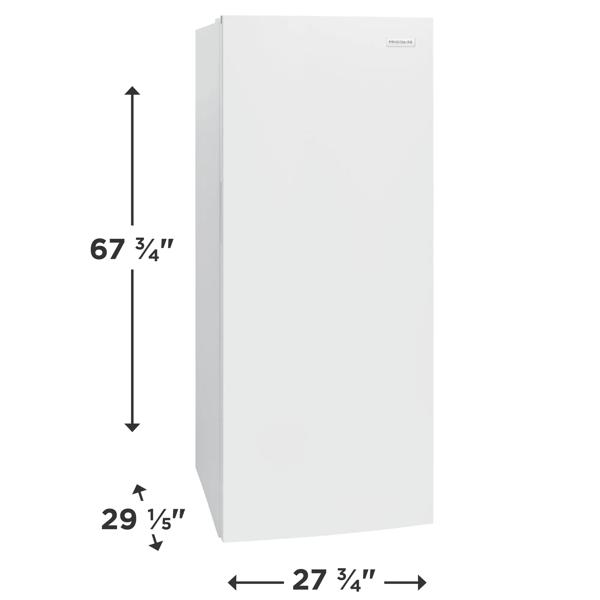 Frigidaire 16 Cubic Feet Cu. Ft. Frost-Free Upright Freezer With Adjustable Temperature Controls - View 2 | Fridge.com