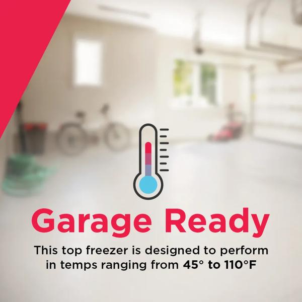 Frigidaire Ffht2022as 20.0 Cuft Top Freezer Refrigerator - View 3 | Fridge.com