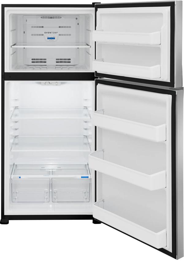 Frigidaire Ffht2022as 20.0 Cuft Top Freezer Refrigerator - View 6 | Fridge.com