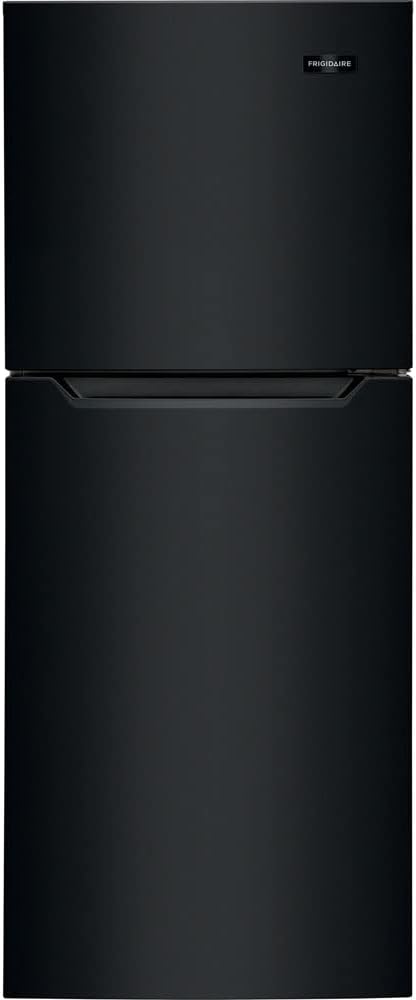 Frigidaire 11.6 Cu. Ft. Compact ADA Top Freezer Refrigerator in Black with Electronic Control Panel, Reversible Door Swing, ENERGY STAR | Fridge.com