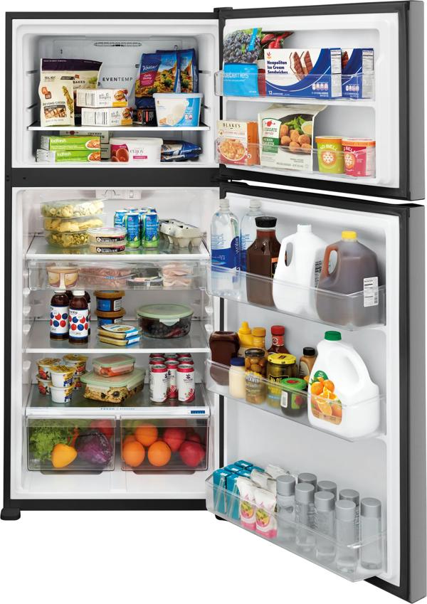Frigidaire 30 in. 20.0 cu. ft. Garage Ready Top Freezer Refrigerator - View 4 | Fridge.com