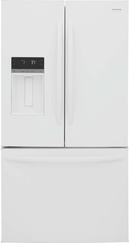Frigidaire FRFS2823A 36 Inch Wide 27.8 Cu. Ft. French Door Refrigerator with External Ice and Water Dispenser - White | Fridge.com