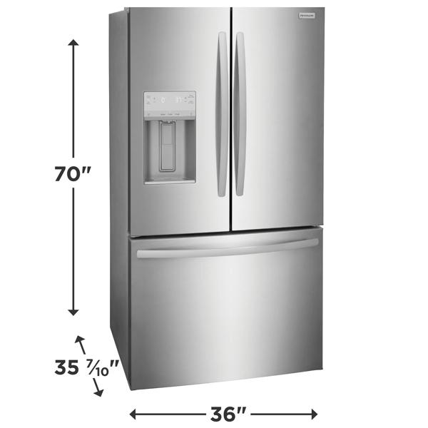 Frigidaire FRFS282LAF 28 cu. ft. French Door Refrigerator - View 2 | Fridge.com