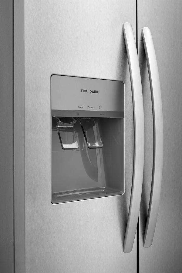 Frigidaire 36" Counter Depth Side By Side 22.3 Cu. Ft. Refrigerator - View 4 | Fridge.com