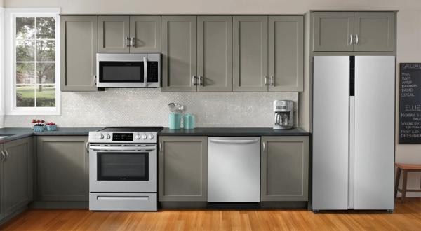 Frigidaire Frsg2115av 21.4 Cuft Sbs Fridge - B. Steel - View 4 | Fridge.com