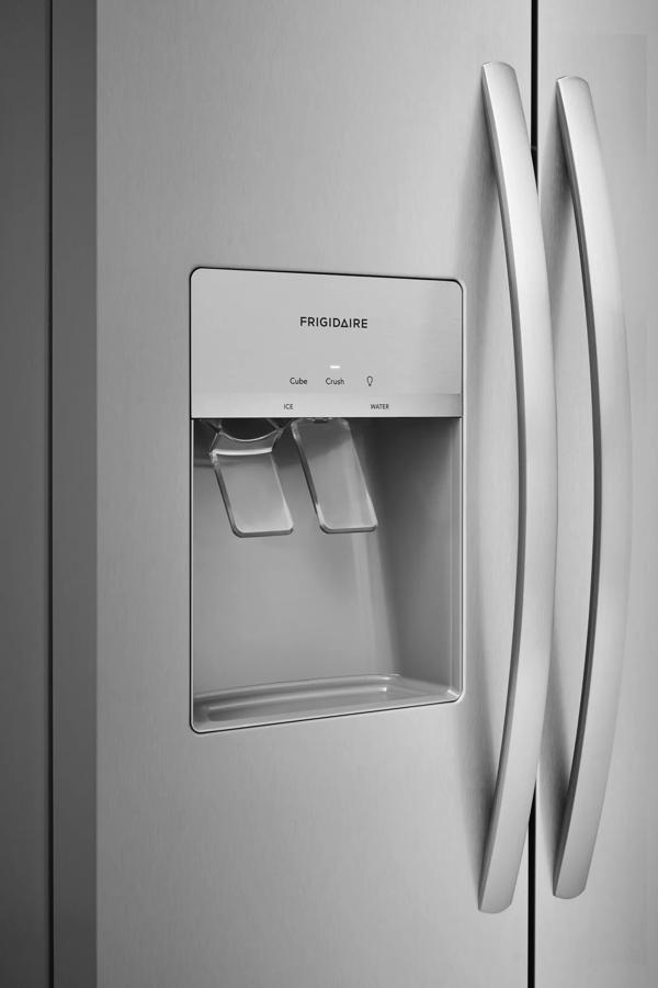 Frigidaire Frss2623as 25.6 Cuft Side-By-Side Refrigerator - View 5 | Fridge.com