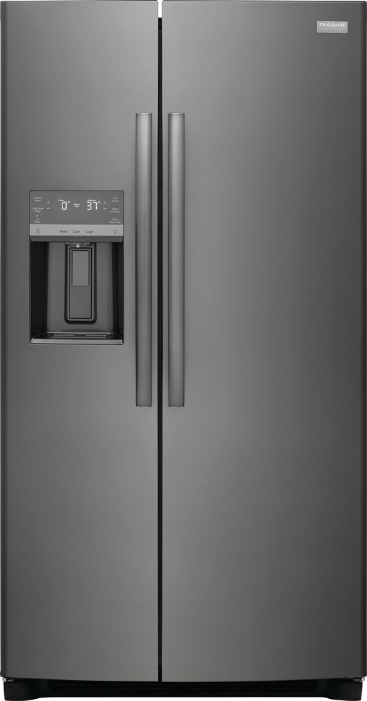 Frigidaire Gallery 36" 22.3 Cubic Feet Energy Star Smudge-Resistant Side By Side Refrigerator With External Water And Ice Dispenser - View 1 | Fridge.com