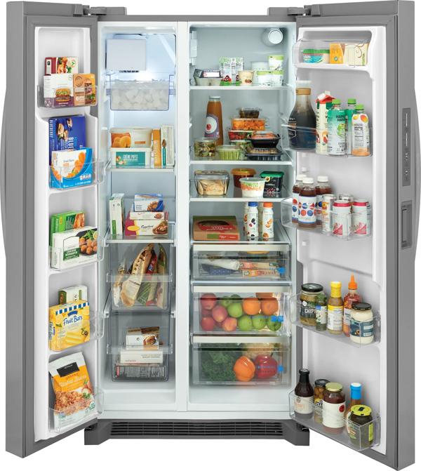 Frigidaire Gallery GRSN2620AF 26.0 cu ft Side-By-Side Refrigerator - View 5 | Fridge.com