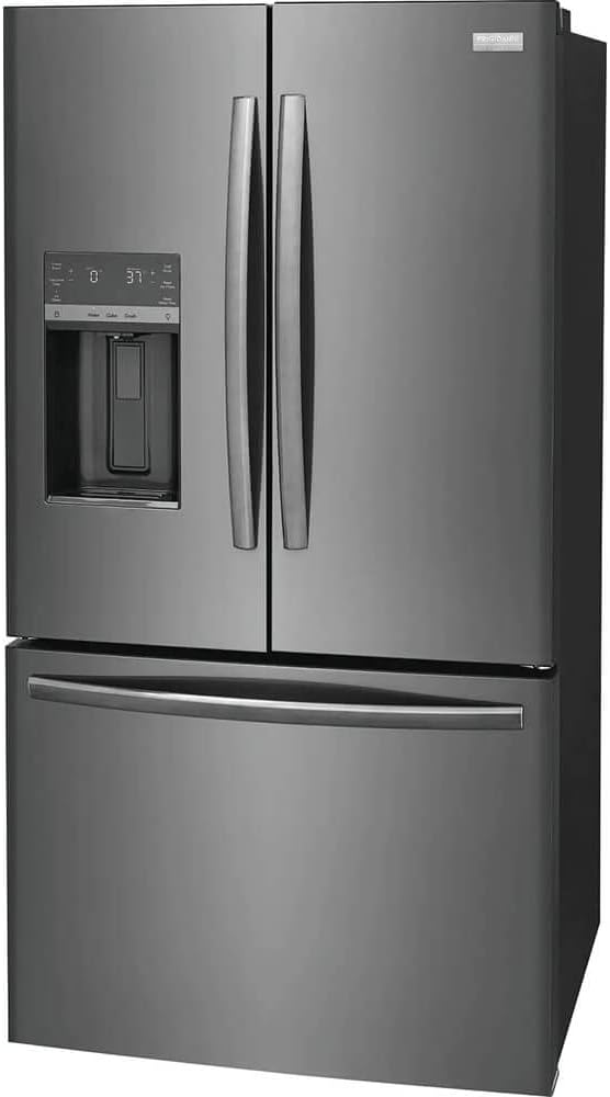 Frigidaire Gallery 27.8 cu. ft. French Door Refrigerator in Black Stainless Steel GRFS2853AD | Fridge.com