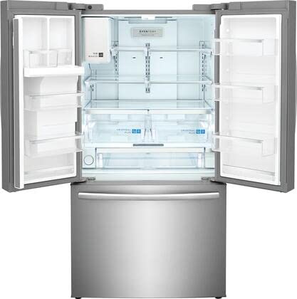 Frigidaire Gallery 27.8 cu. ft. French Door Refrigerator In Smudge-Proof Stainless Steel GRFS2853AF - View 2 | Fridge.com