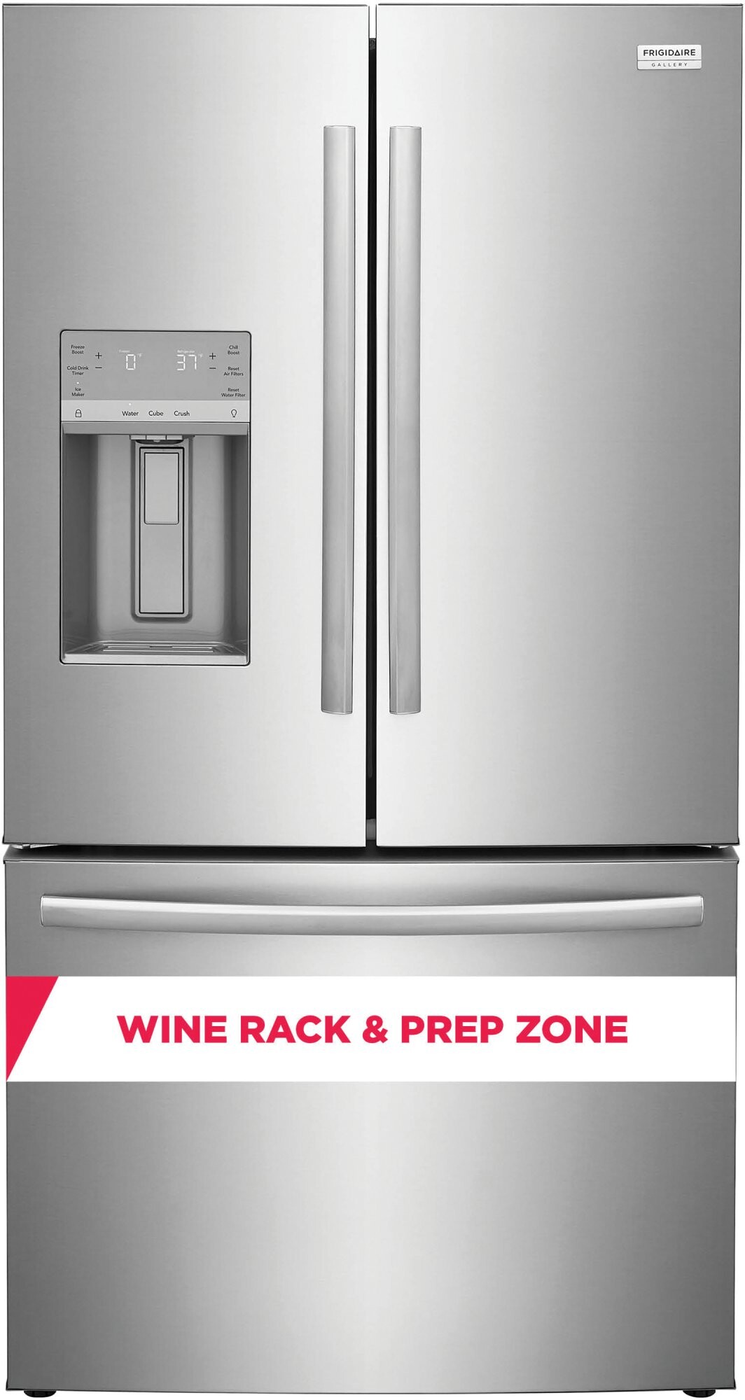 Frigidaire 36 Inch French Door Refrigerator GRFS287DAF — FIN-0018001 | Fridge.com