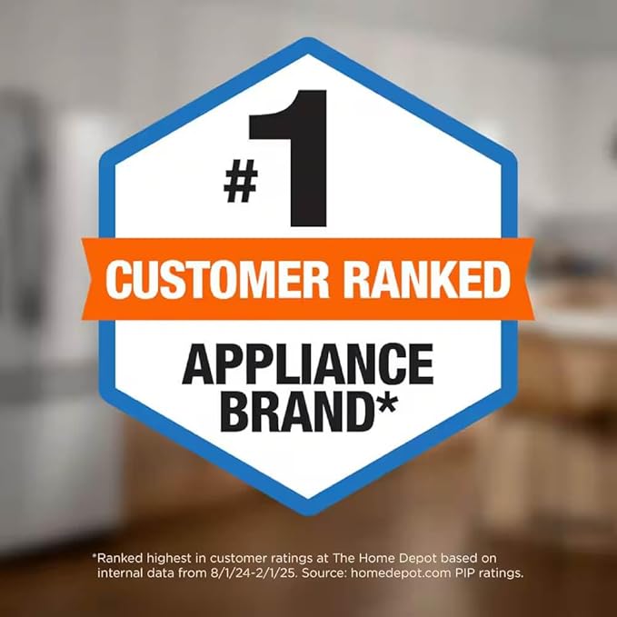 Frigidaire Gallery 21.5 cu ft Counter-Depth 4-Door French Door Refrigerator – 36″ Width, External Ice & Water Dispenser, Convertible Temp Drawer, Smudge-Proof Black Stainless Steel (Model GRMC2273CD) - View 3 | Fridge.com