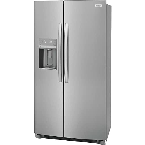 Gallery 25.6 cu. ft. 36" Standard Depth Side By Side Refrigerator In Smudge-Proof Stainless Steel - View 6 | Fridge.com
