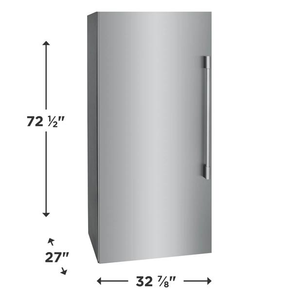 Frigidaire Professional 18.9 cu. ft. Column Freezer PRDF1922AF - View 2 | Fridge.com