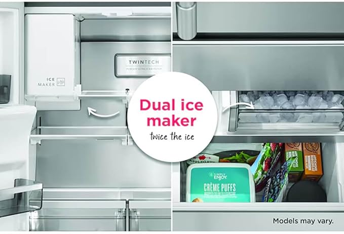 Frigidaire Professional PRFS2883AF 27.8 cu. ft. Stainless French Door Refrigerator - View 5 | Fridge.com