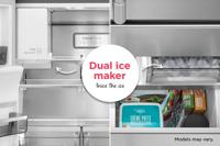 Frigidaire Professional 21.4 cu. ft. Counter-Depth 4-Door French Door Refrigerator - View 4 | Fridge.com