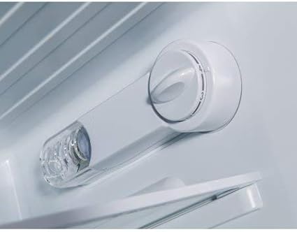 Galanz 3.1 cu ft Compact Refrigerator, Stainless Steel With Reusable Cloth - View 5 | Fridge.com