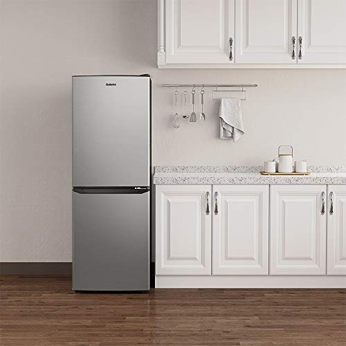 Galanz GLR74BS1E04 Retro Refrigerator With Bottom Mount Adjustable Mechanical Thermostat With Freezer, Versatile Door Storage, 7.4 cu.ft, Stainless Steel - View 2 | Fridge.com