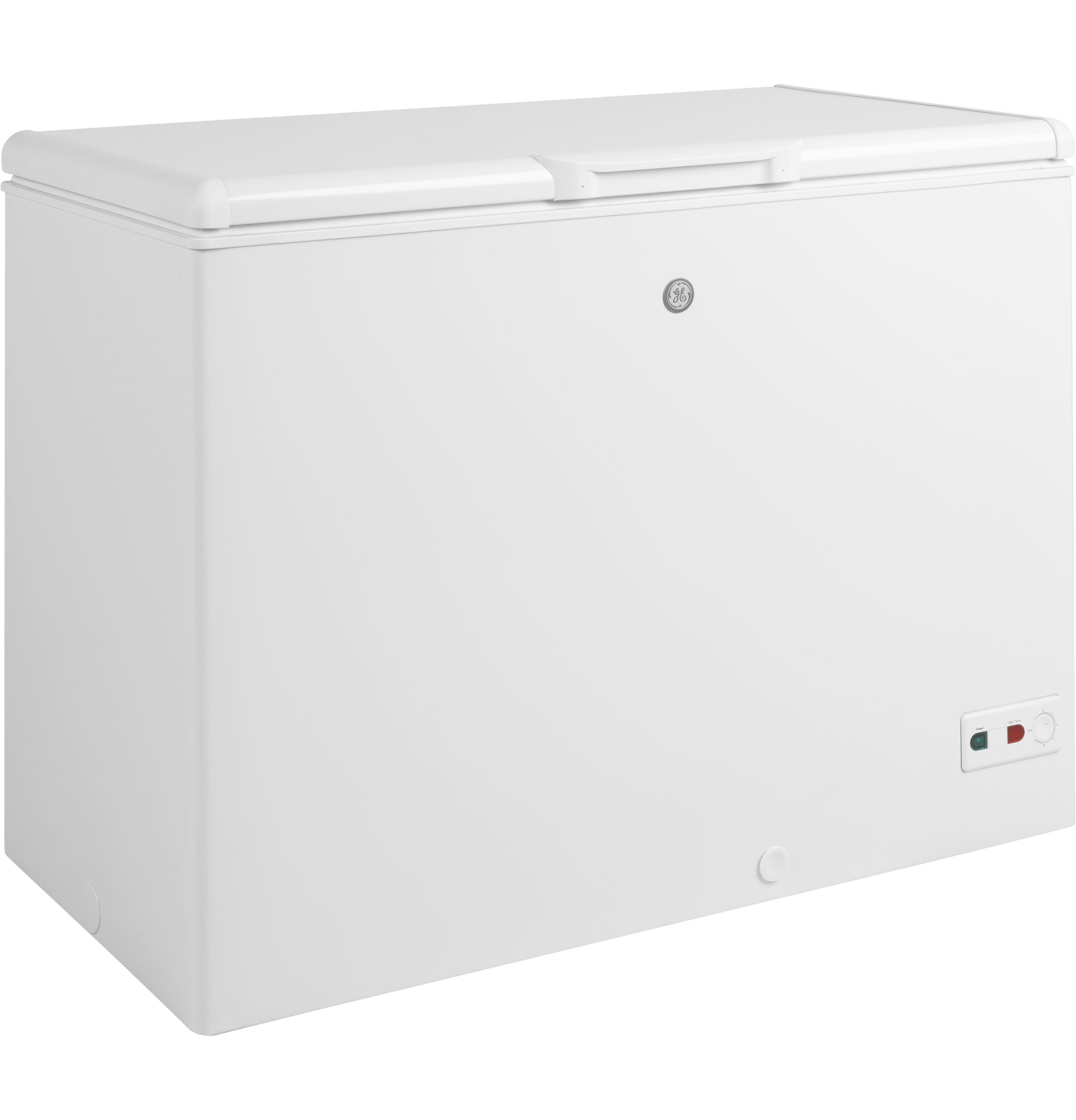 GE Appliances 10.7 Cubic Feet Cu. Ft. Garage Ready Chest Freezer With Adjustable Temperature Controls - View 5 | Fridge.com