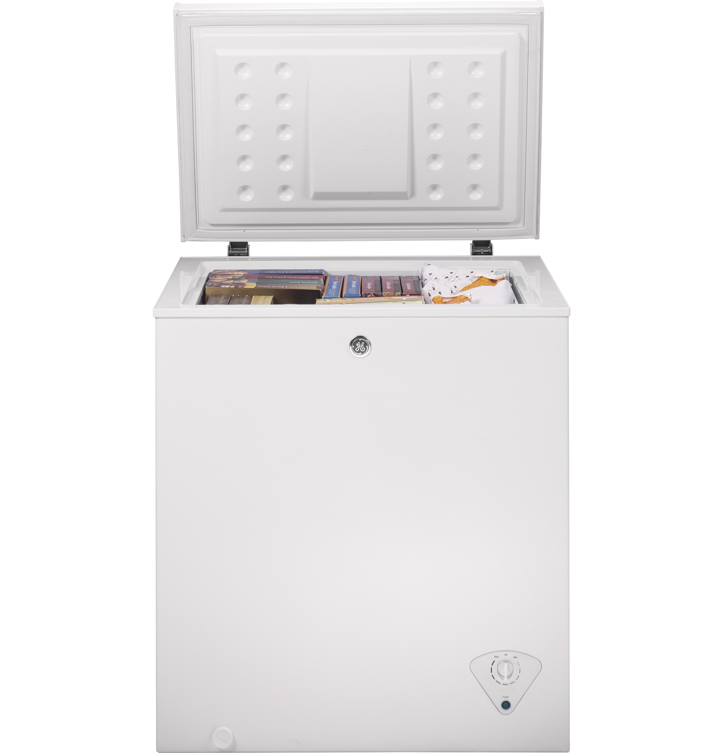 GE 5.1 cu. ft. Manual Defrost Chest Freezer - Fcm5Stww - View 5 | Fridge.com