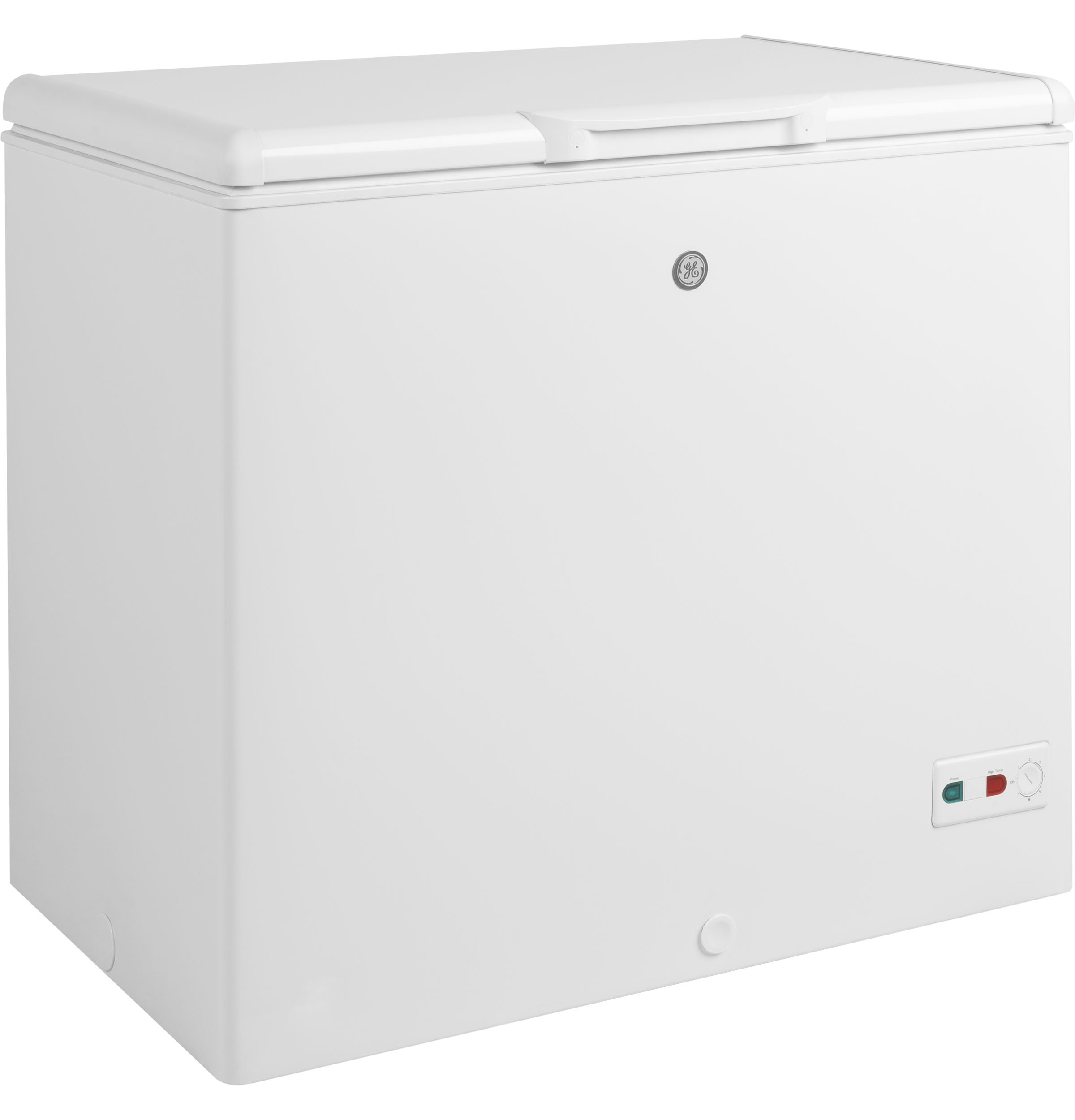 GE Appliances 8.8 Cubic Feet Cu. Ft. Garage Ready Chest Freezer With Adjustable Temperature Controls - View 5 | Fridge.com