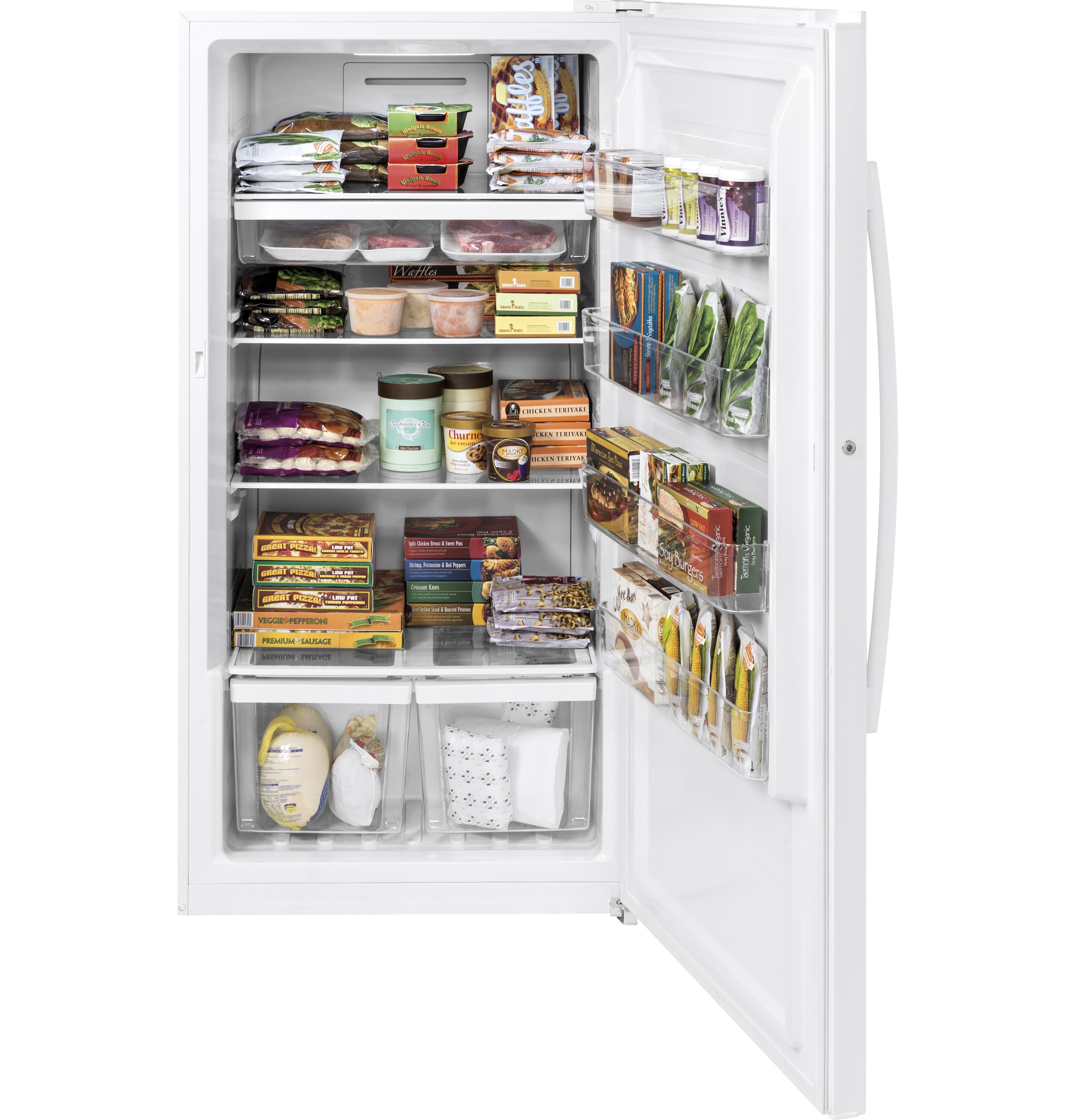 GE ENERGY STAR 17.3 Cu. Ft. Frost-Free Garage Ready Upright Freezer — FIN-0016532 | Fridge.com