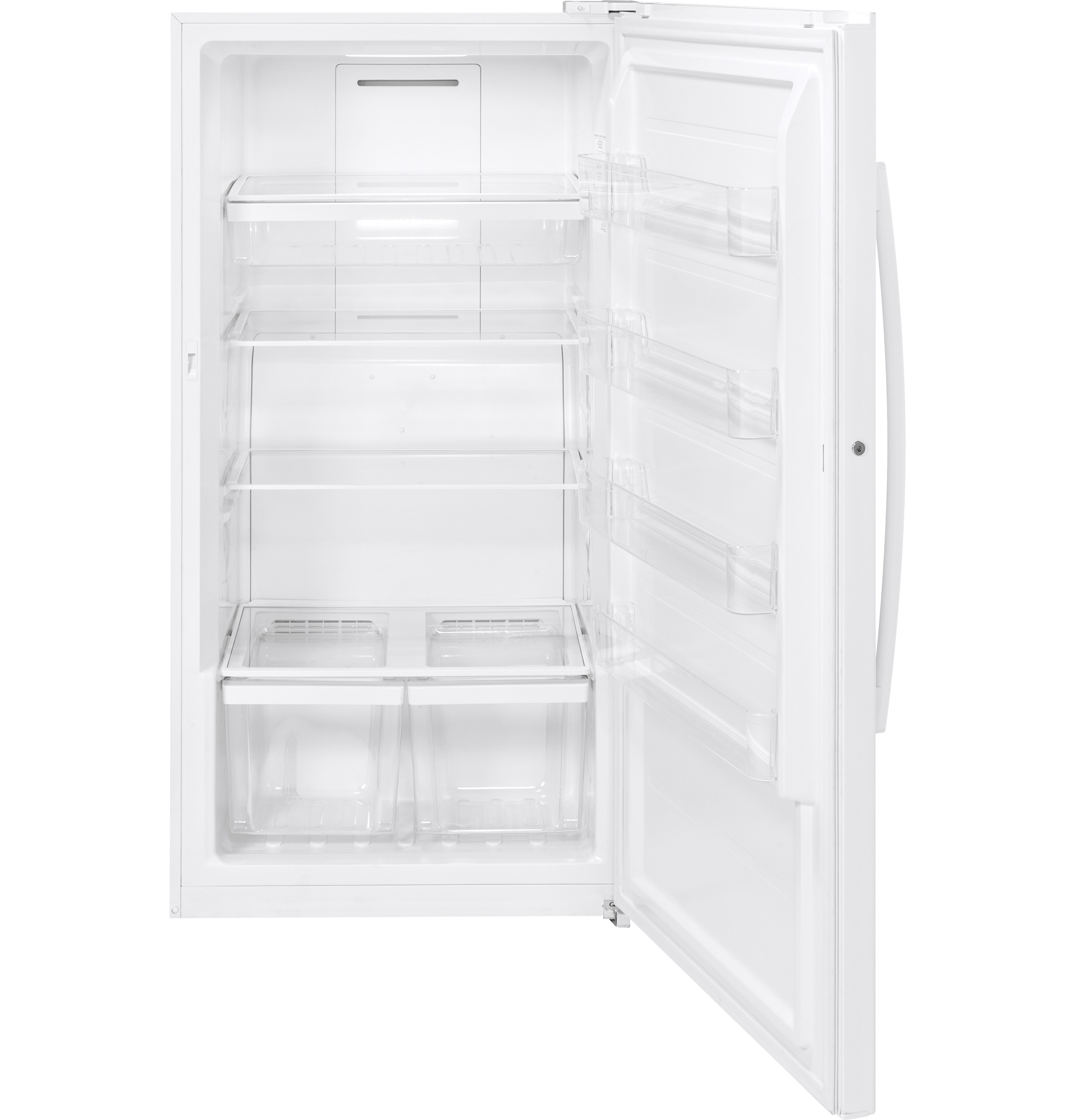 GE ENERGY STAR 17.3 Cu. Ft. Frost-Free Garage Ready Upright Freezer — FIN-0016532 | Fridge.com