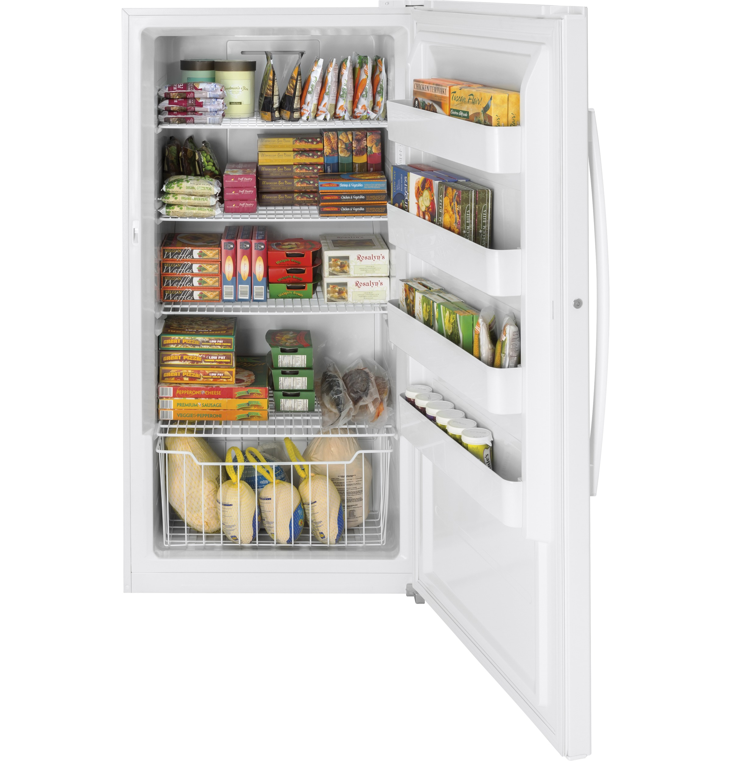 GE Garage Ready 17.3 cu. ft. Frost-Free Upright Freezer | Fridge.com