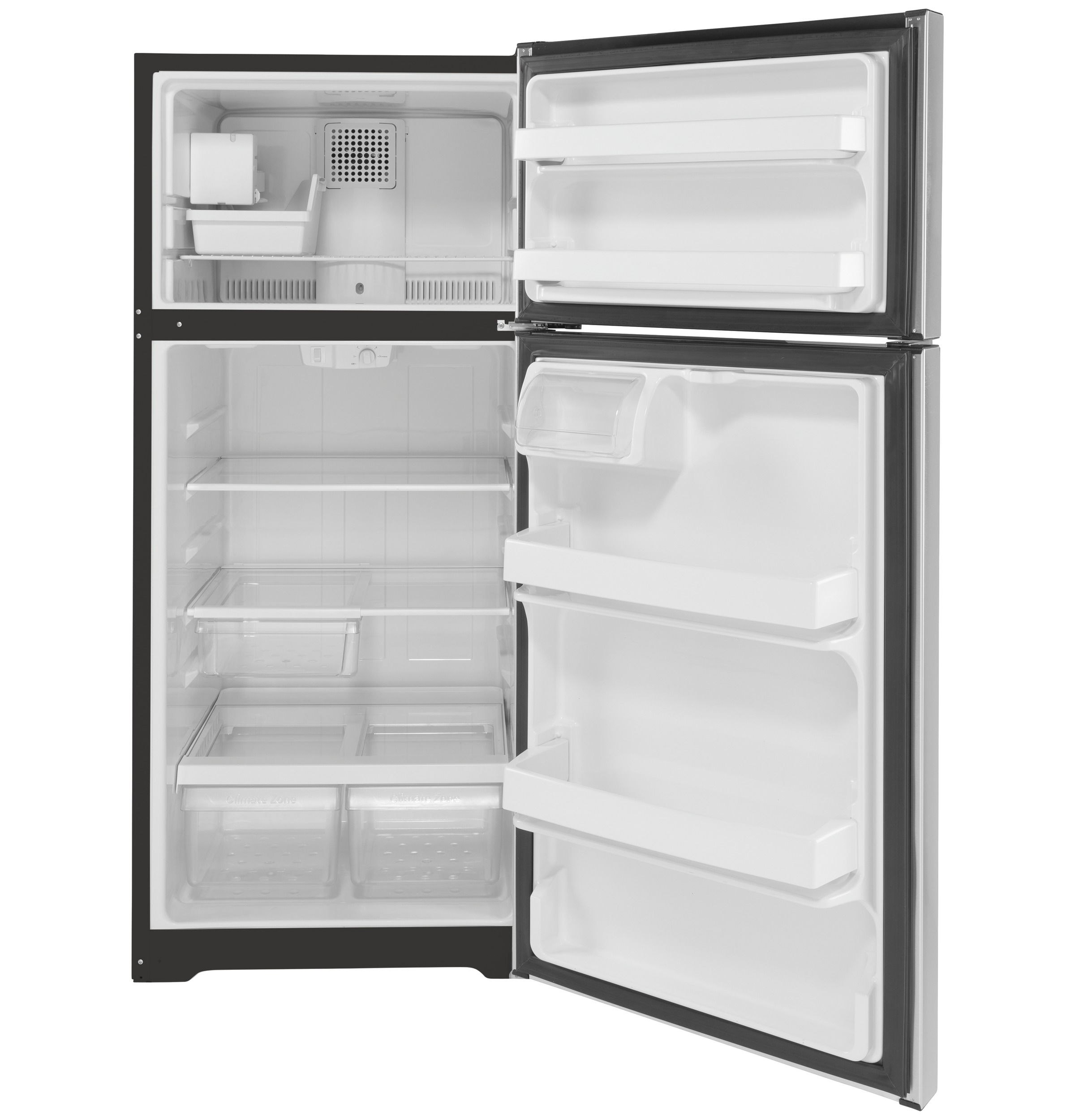 28" Energy Star Top Freezer 16.6 cu. ft. Refrigerator - View 5 | Fridge.com