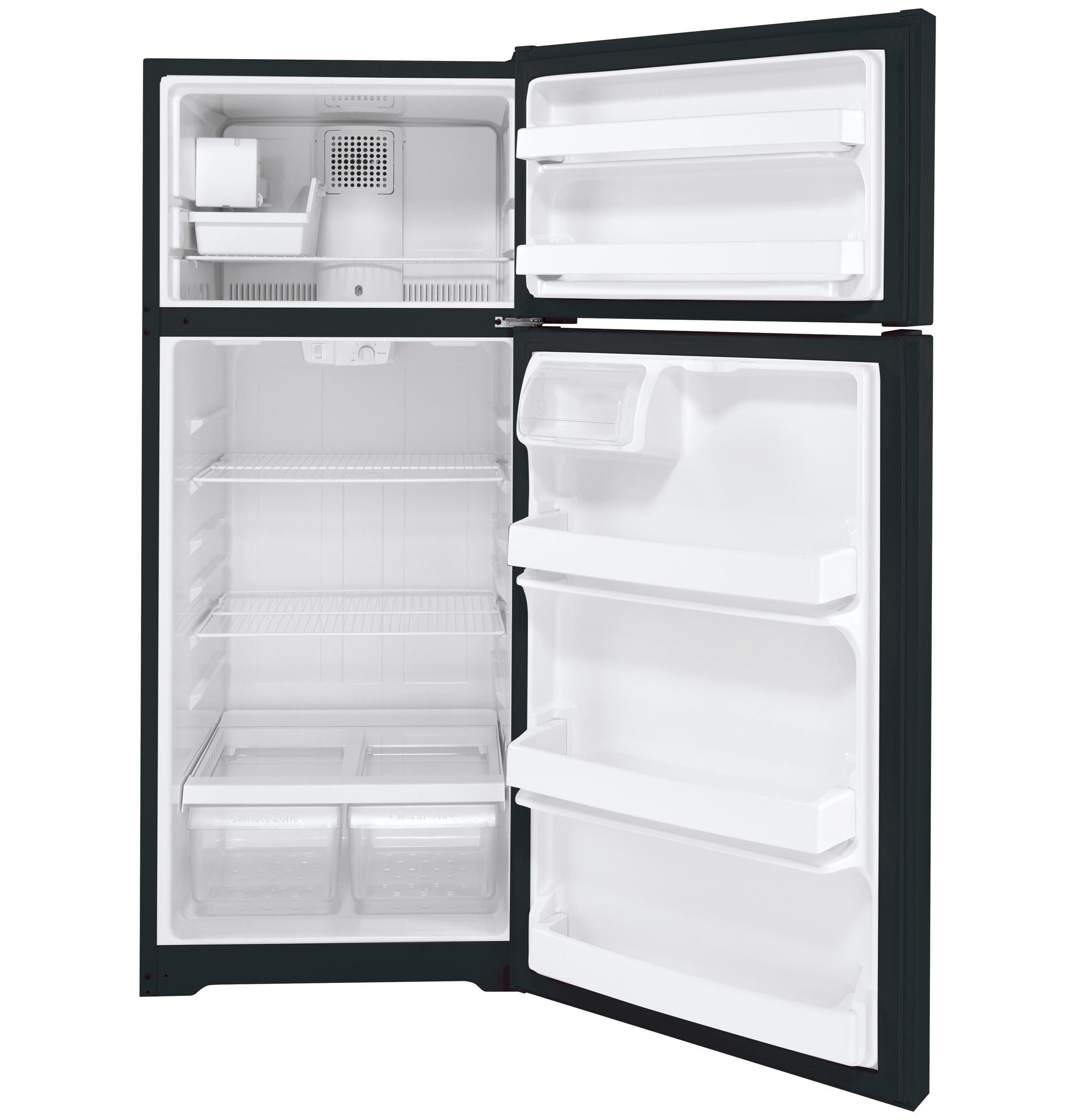 28" Energy Star Top Freezer 17.5 cu. ft. Refrigerator With Ice Maker - View 5 | Fridge.com