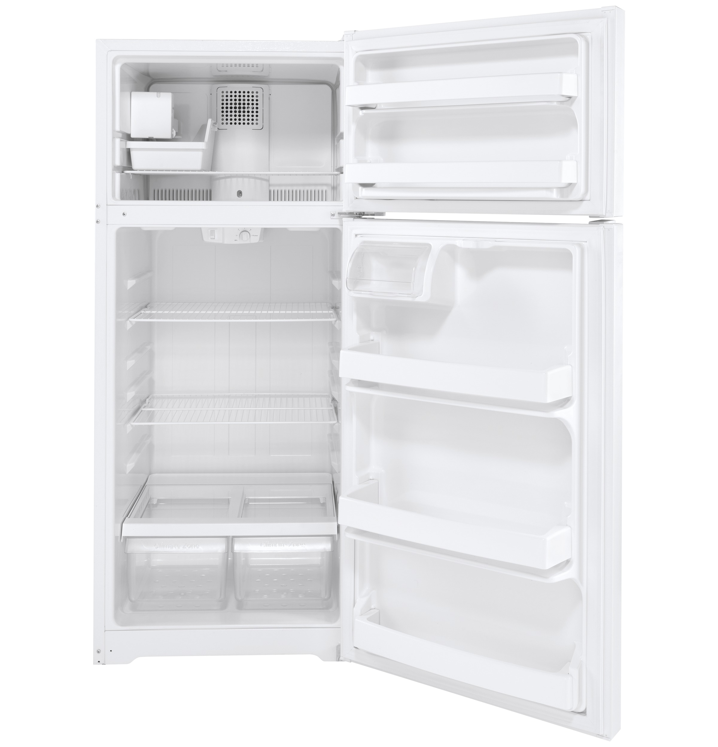 28" Energy Star Top Freezer 17.5 cu. ft. Refrigerator With Ice Maker - View 5 | Fridge.com