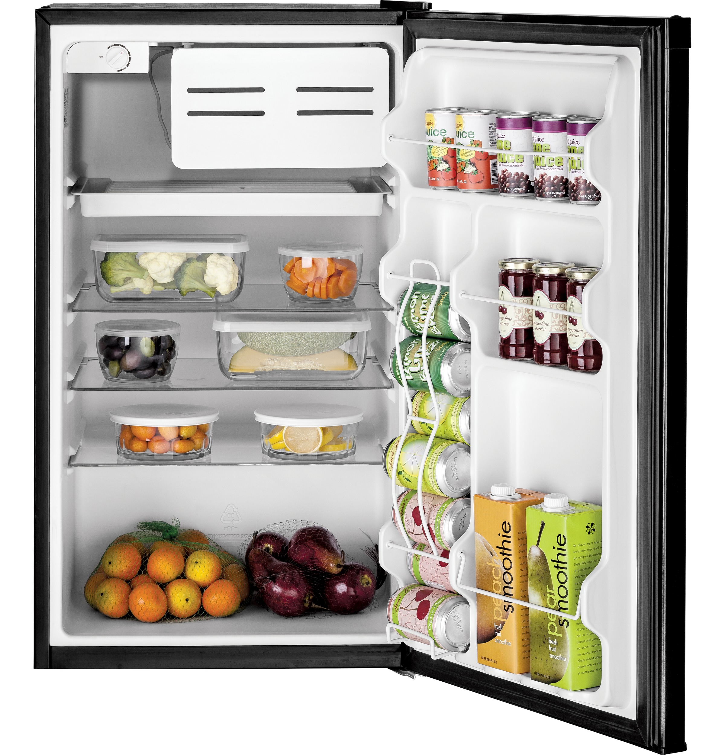 4.4 cu. ft. Freestanding Mini Fridge With Freezer - View 4 | Fridge.com