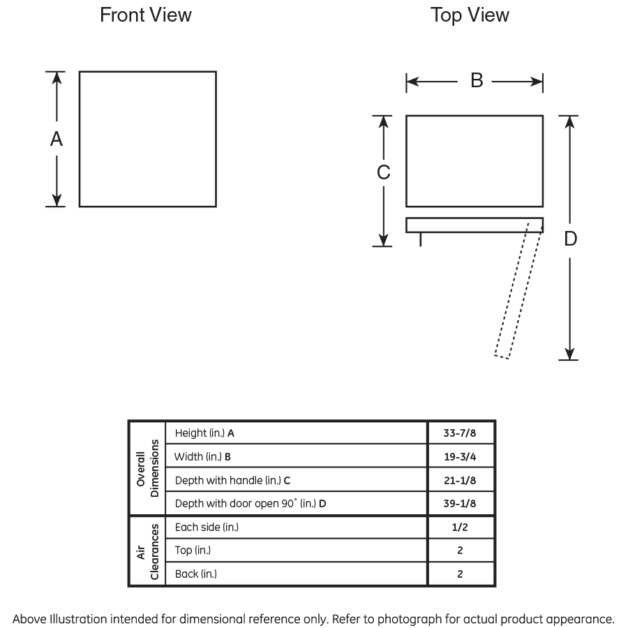 4.4 cu. ft. Freestanding Mini Fridge With Freezer - View 6 | Fridge.com
