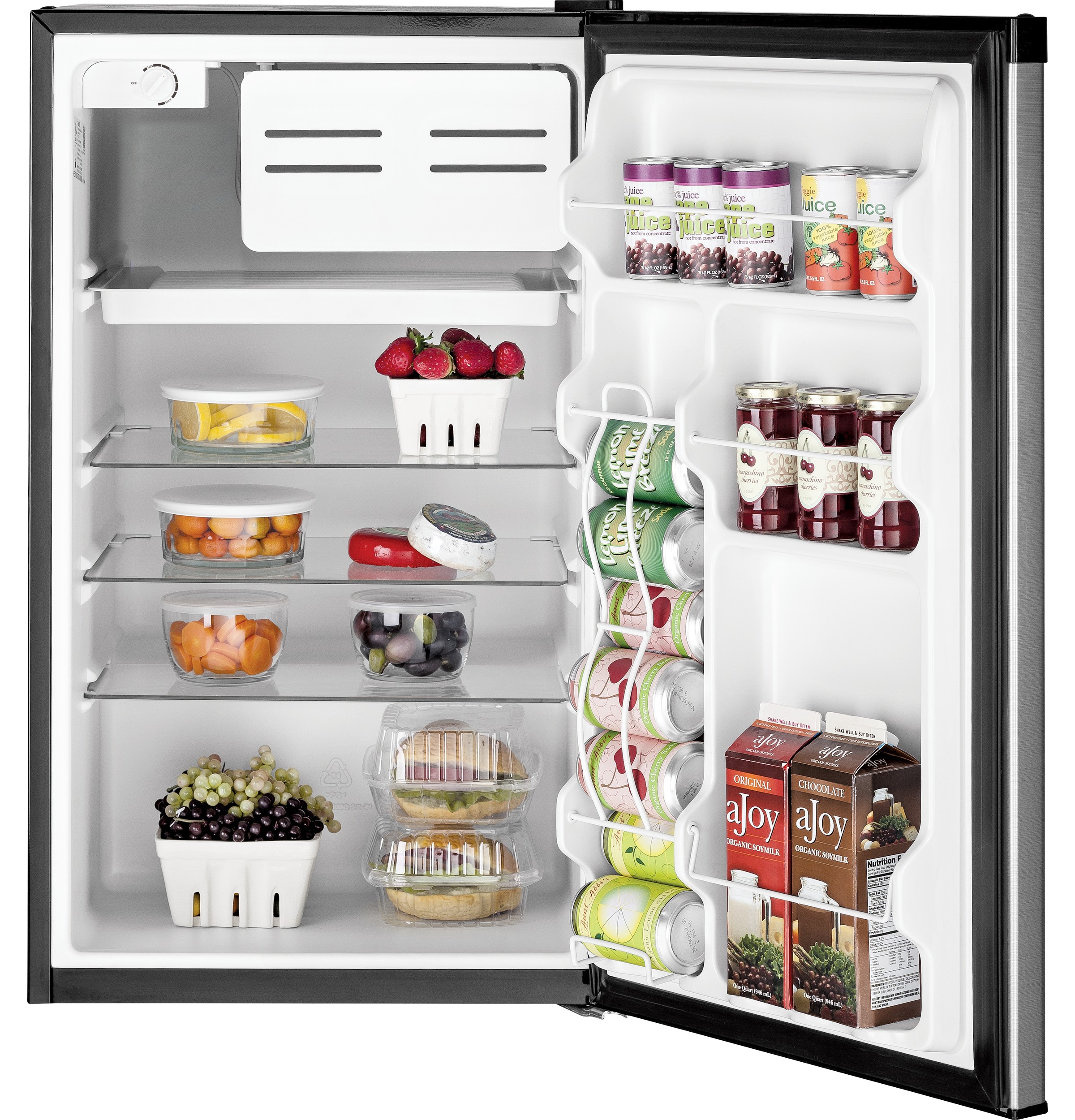 4.4 cu. ft. Freestanding Mini Fridge With Freezer - View 3 | Fridge.com