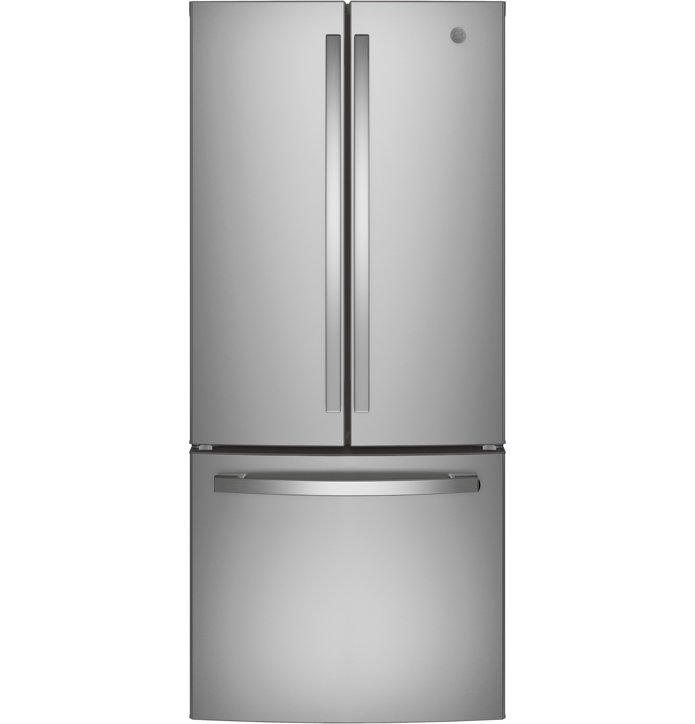 GE Energy Star 20.8 cu. ft. French-Door Refrigerator - View 2 | Fridge.com